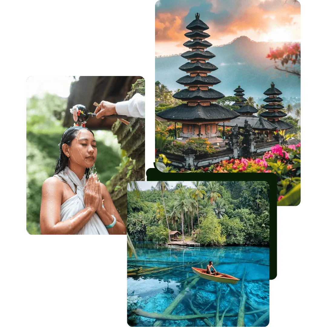 Balinese woman in nature — The Soul Seeds philosophy